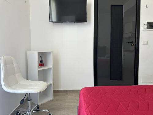 Inviting studio near the Gardens of Piazza Garibaldi