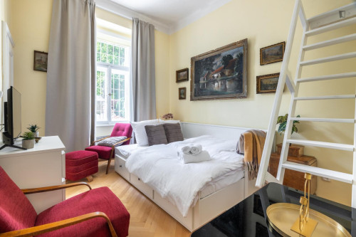 Wonderful 1-bedroom flat in Vinohrady - Gallery - 24