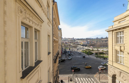 Welcoming 2-bedroom flat in the Prague 1 district