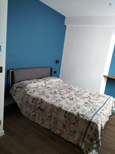 Ample double bedroom with private bathroom in a modern apartment - Gallery - 5