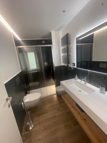Ample double bedroom with private bathroom in a modern apartment - Gallery - 11