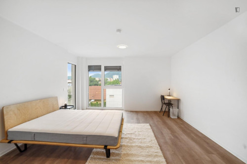 Very bright single bedroom in Lend area
