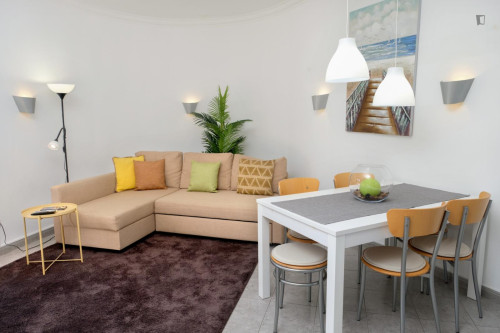 Charming flat with a swimming pool in the condominium