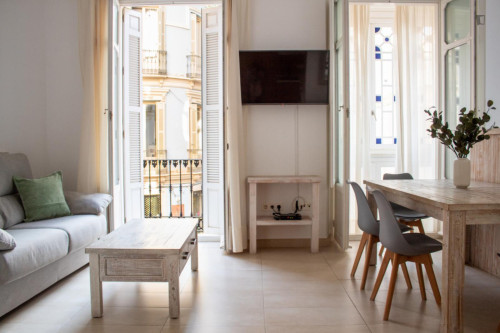 Bright studio apartment with balcony and shared rooftop in central Malaga  - Gallery -  5