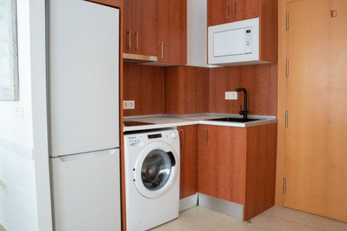 Bright studio apartment with balcony and shared rooftop in central Malaga - Gallery - 9