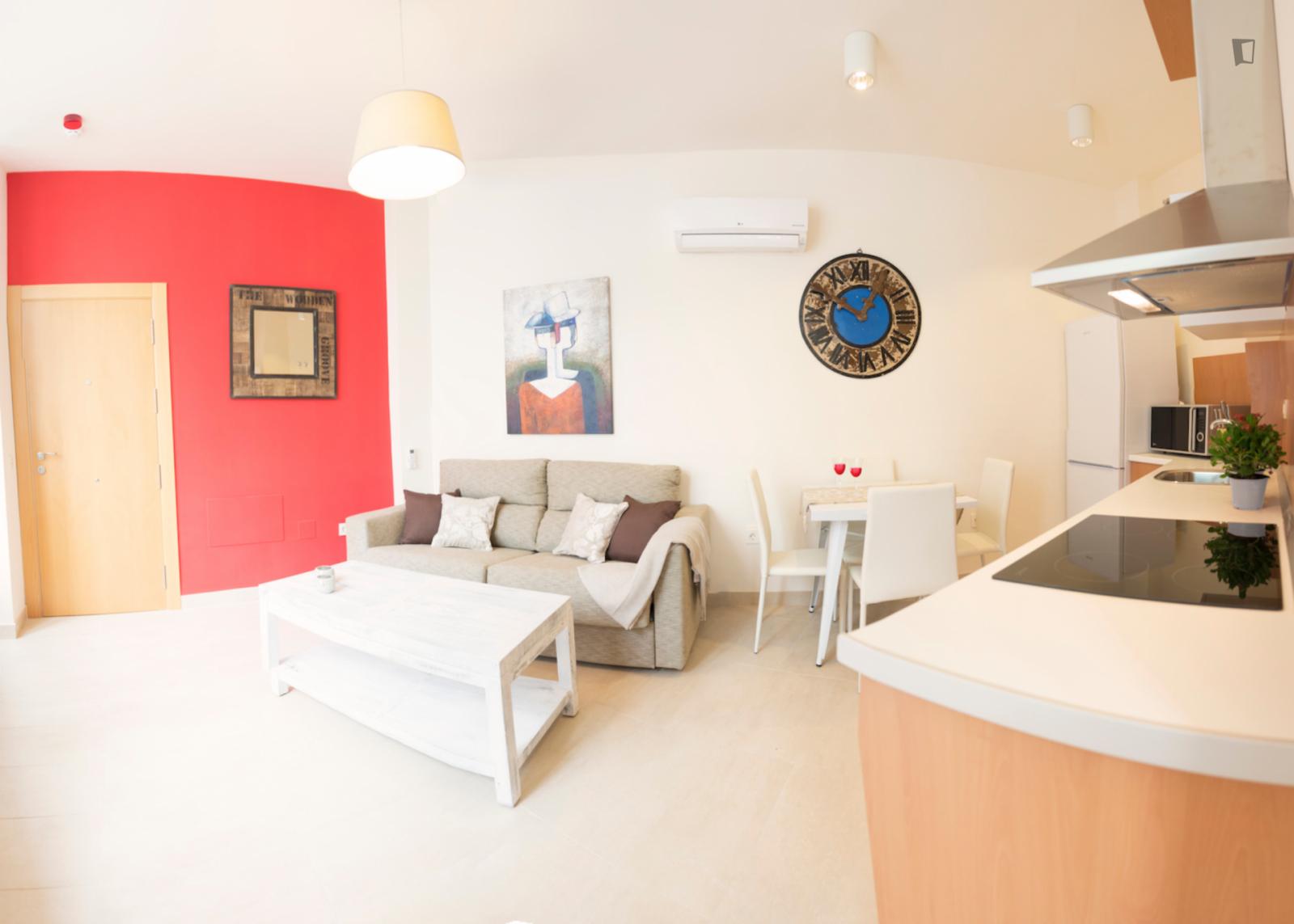 Wonderful Studio With Shared Rooftop In Central Malaga - Wonderful studio with shared rooftop in central Malaga - Gallery - 1