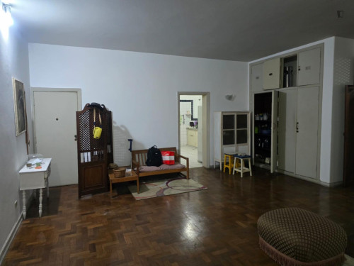 Double bedroom in 3-bedroom apartment