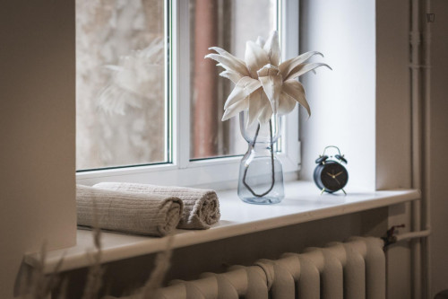 Inviting double bedroom in the centre of Riga