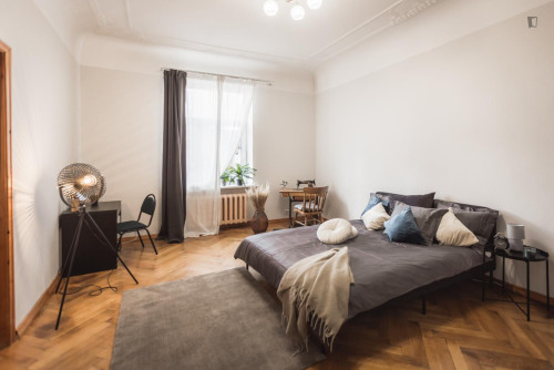 Interesting double bedroom in Centrs - Gallery - 6