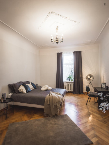 Spacious double bedroom in Centrs - Gallery - 6