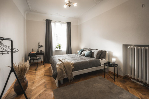 Brilliant double bedroom in Centrs