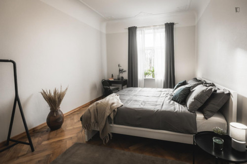 Brilliant double bedroom in Centrs