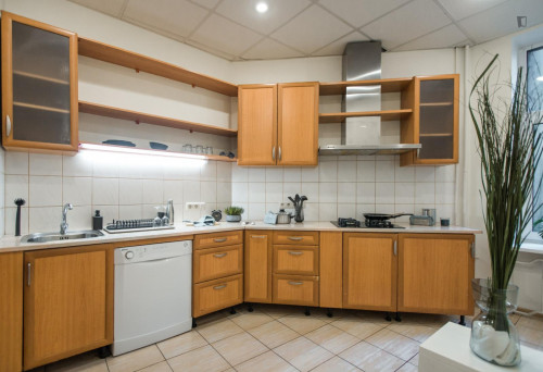 Spacious double bedroom in Central District