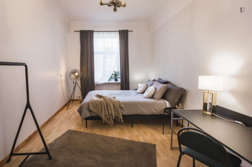 Appealing double bedroom in the centre of Riga 