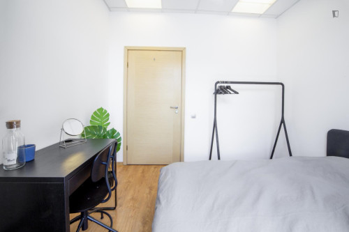 Cozy double bedroom in welcoming shared flat in Latgale