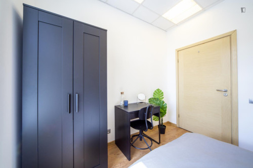 Cozy double bedroom in welcoming shared flat in Latgale