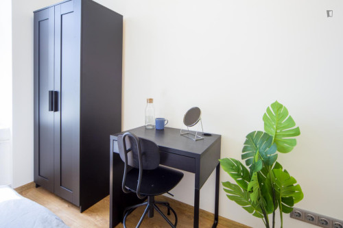 Cozy double bedroom in welcoming shared flat in Latgale