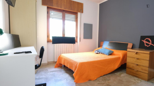 Brilliant single bedroom near Orti di San Pietro park