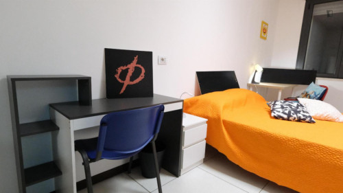 Very nice single ensuite bedroom near the Sassari train station