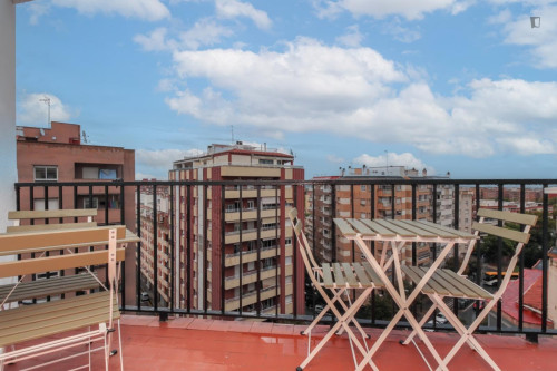 Appealing single bedroom in a property with balcony