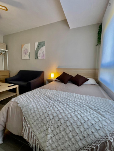 Sensational Double Bedroom close to University General Hospital Dr. Balmis