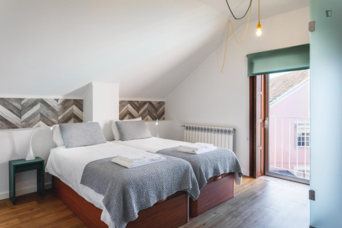 Attractive room in a shared student house