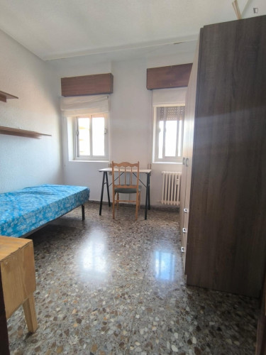 Single bedroom near the Albacete campus of Universidad de Castilla-La Mancha
