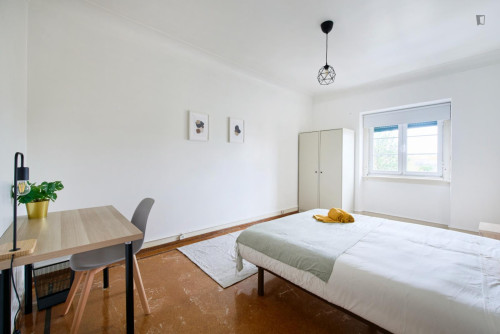 Large double bedroom in Penha de França