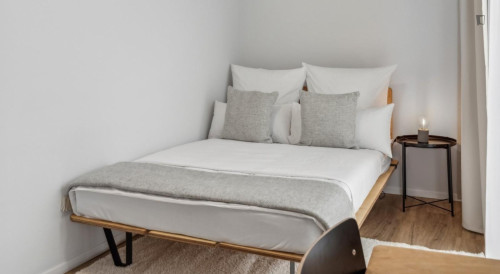 Bright double bedroom in modern shared flat in the well-connected and dynamic Zentrum-Nord