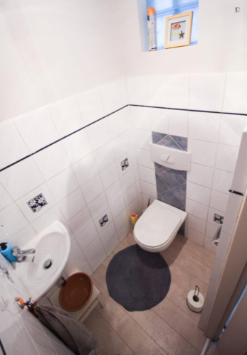 Bedroom with sofa bed in Central Kazimierz