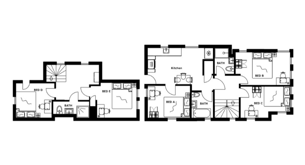  #1806: Somerville - Queen Bedroom B  -  #1806: Somerville  - Gallery -  12