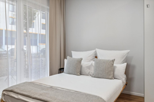 Lovely studio in a modern apartment complex near the Leipzig University in Zentrum-Nord