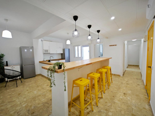 Welcoming double ensuite bedroom in Barrio Peral