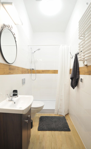 Homely single bedroom in Wrzeszcz