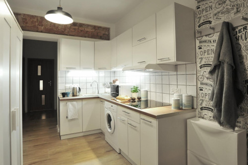 Homely single bedroom in Wrzeszcz