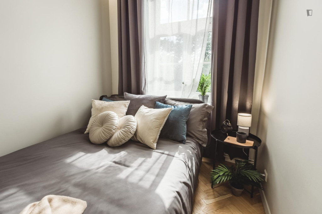 Cute single bedroom in shared flat near the University of Latvia