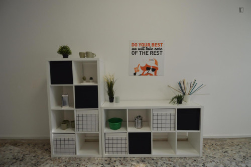 Pleasant single bedroom near Parco del Popolo