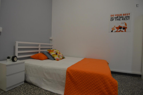 Appealing double bedroom in Parco del Popolo