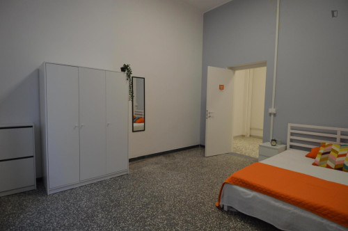Appealing double bedroom in Parco del Popolo