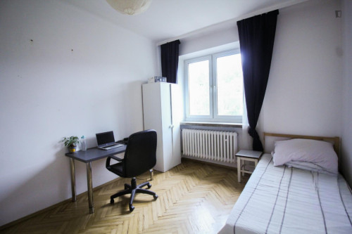 Pleasant single bedroom in Grzegórzki