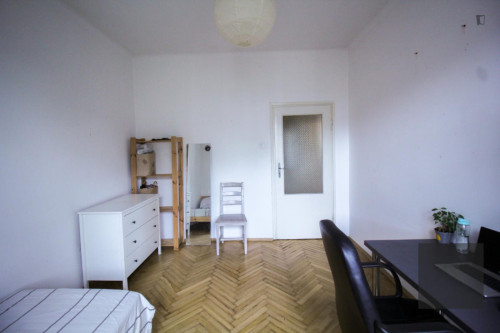 Pleasant single bedroom in Grzegórzki