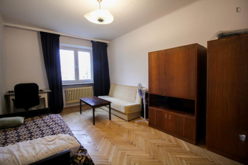 Nice single bedroom in Grzegórzki