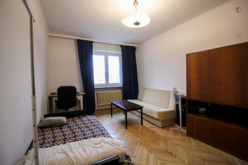 Nice single bedroom in Grzegórzki