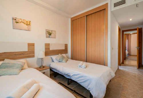 Irresistible 2 Bedroom Apartment with a Balcony close to las Piedras de la Paloma Beach