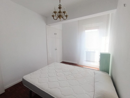 Cosy single bedroom in a shared flat in Ermitagaña-Mendebaldea