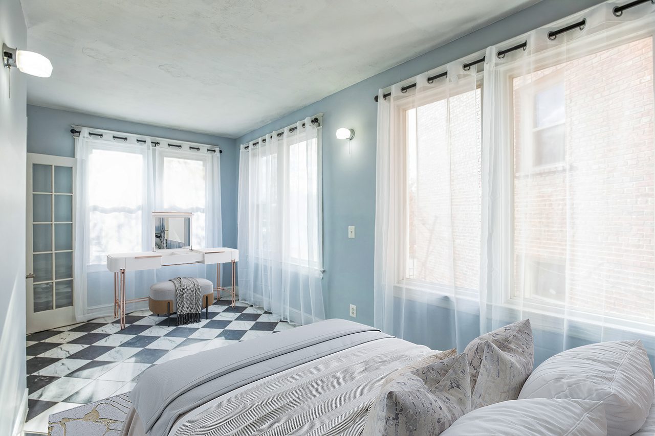 #1811: Dupont Park - Queen Bedroom C - 1
