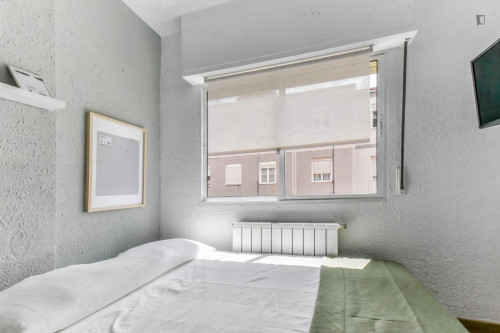 Appealing single bedroom in a property with balcony