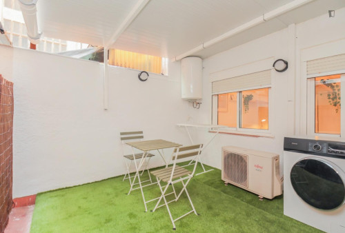 Great looking single bedroom in a property with balcony and outside area