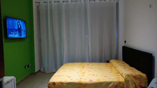 Studio, with outdoor area