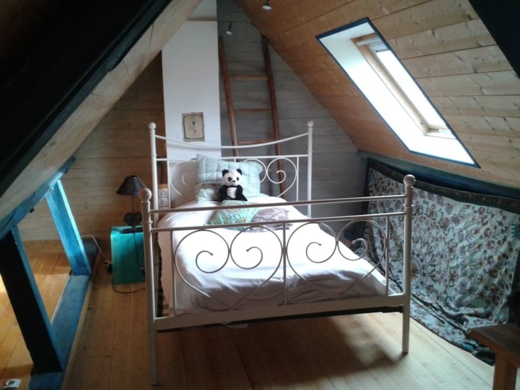  Bedroom 1 / In The Attic(Single Bed)  -  Colmar, in the heart of Alsace  - Gallery -  1